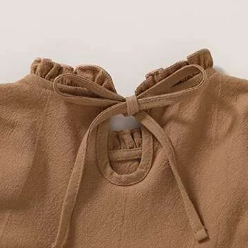 Toddler Girls Lantern Sleeve Dress - Stylish & Comfy Outfit