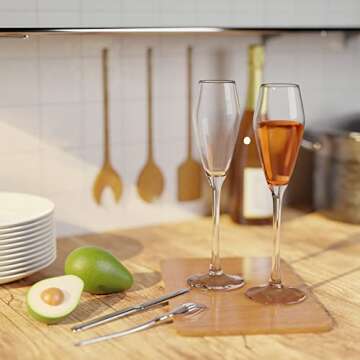 JEKOSEN Elegant Red Wine Glasses Set for Every Celebration