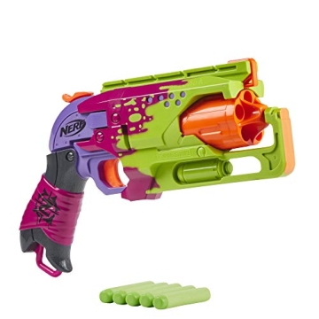 Nerf Zombie Strike Hammershot Blaster Splatter Amazon Exclusive