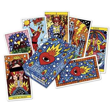 Heraclio Fournier Tarot del Fuego - Unique Hand-Drawn Cards