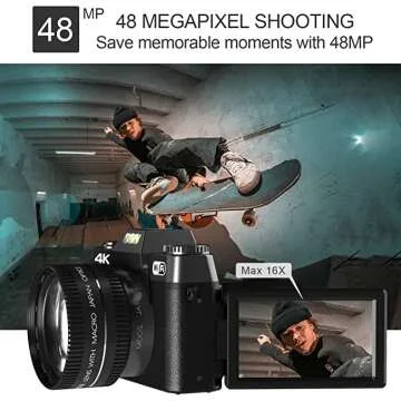 VJIANGER Vlogging Batteries for Digital Photography