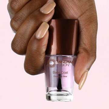 Mineral Fusion Nail Polish Base Coat 0.33 Ounce