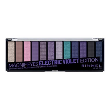 Rimmel London Magnif'Eyes Eyeshadow Palette - 12 Blendable Shades for Every Occasion