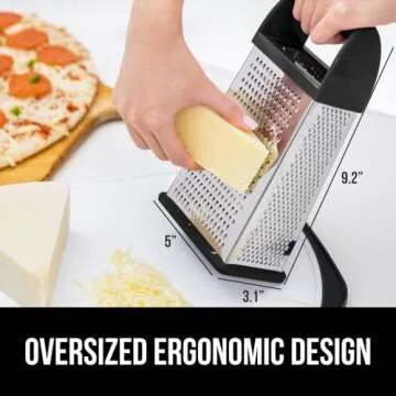Gorilla Grip XL 4-Sided Cheese Grater With Container