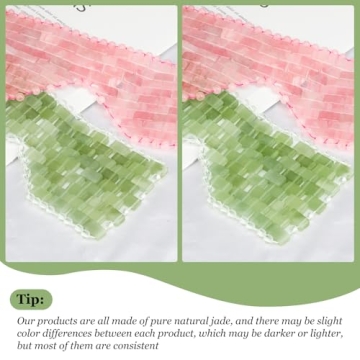 LazyGa Jade & Rose Quartz Eye Mask Set for Relaxation