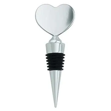 Italia Italian Flag Heart Wine Bottle Stopper Gift