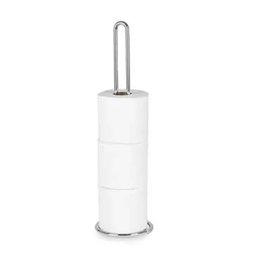 Spectrum Rounded Toilet Paper Holder for Easy Access