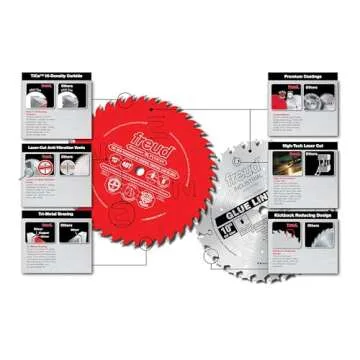 Freud LU80R010: 10" Ultimate Plywood & Melamine Blade