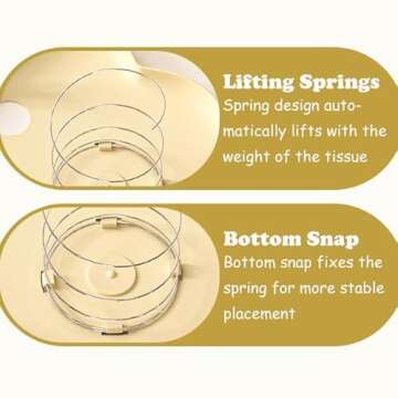 Stylish Tissue Box Cover for Living Room, Bathroom & More