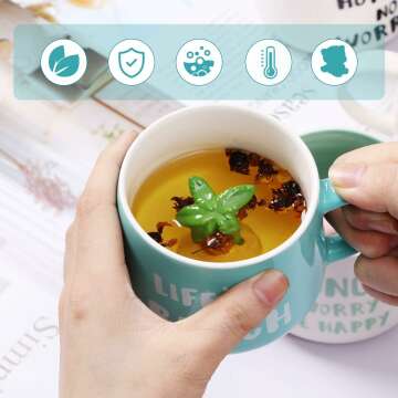 3D Unicorn Coffee Mug, Handmade 12 oz Ceramic Cup