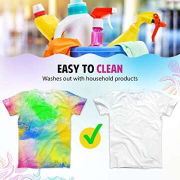 Captain Colors x 100gram Each-Holi, 10 Natural Powders for Color Wars, Fun Runs, Summer Camps, Festivals, 5k Marathons, Gender Reveals, Parties, Fundraisers, and Rangoli