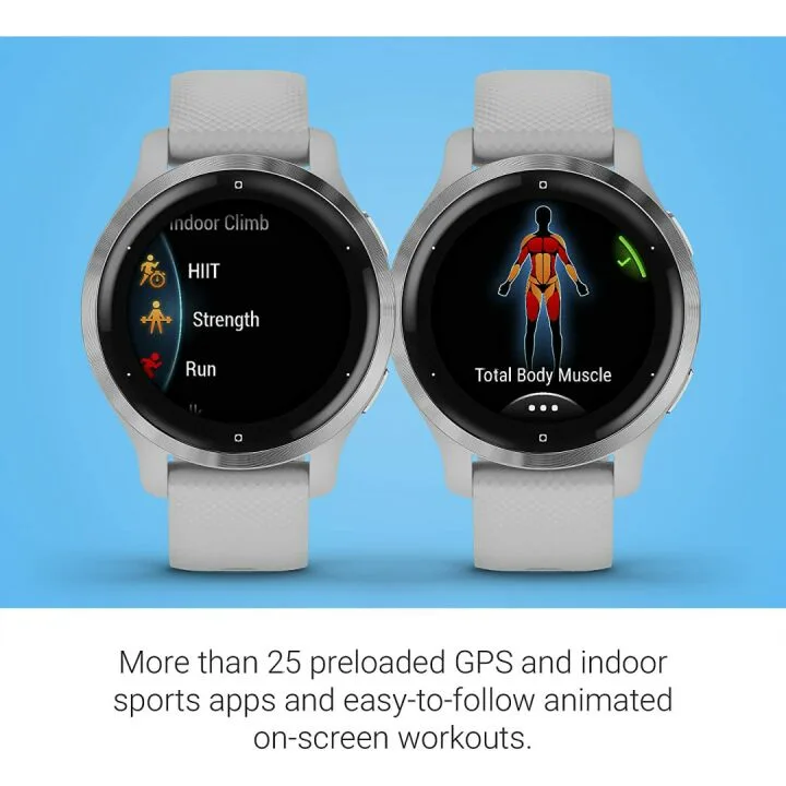 Garmin Venu 2S: GPS Smartwatch with Health Monitoring