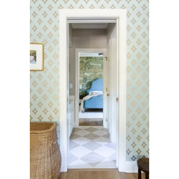 Easy Install Peel and Stick Floor Tiles | FloorPops x Chris Loves Julia