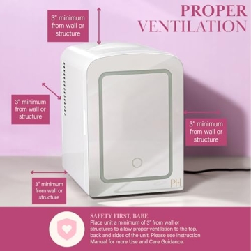 Paris Hilton Mini Fridge for Makeup and Skincare