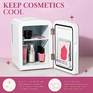 Paris Hilton Mini Fridge for Makeup and Skincare