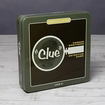 Clue Nostalgia Edition Board Game in Collectible Tin