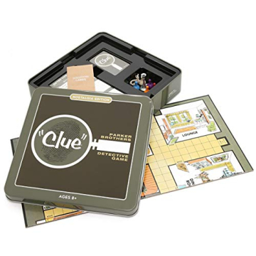 Clue Nostalgia Edition Board Game in Collectible Tin