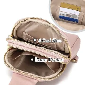 INICAT Travel Small Sling Bag Stylish Crossbody for Women
