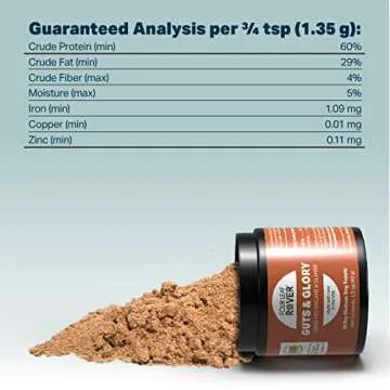 Four Leaf Rover Guts & Glory - Freeze Dried Organs for Dogs - with 100% Grass-Fed New Zealand Beef - Rich in Minerals - Veterinarian Formulated - 30 Large Dog Servings