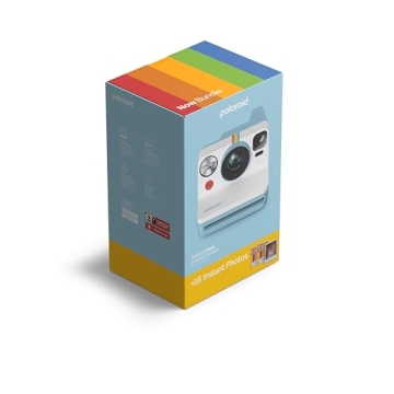 Polaroid Now Instant Camera - Artic Blue + 16 Color Photos