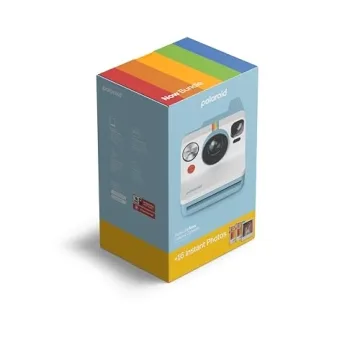 Polaroid Now Instant Camera - Artic Blue + 16 Color Photos