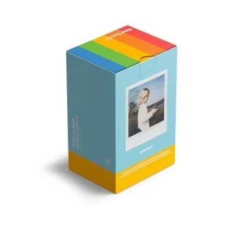Polaroid Now Instant Camera - Artic Blue + 16 Color Photos