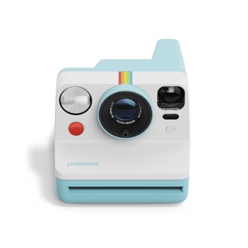 Polaroid Now Instant Camera - Artic Blue + 16 Color Photos