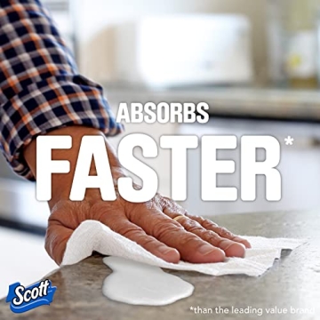 Scott Paper Towels - 6 Mega Rolls for Ultimate Cleaning