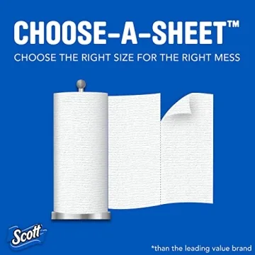 Scott Paper Towels - 6 Mega Rolls for Ultimate Cleaning