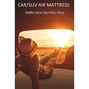 SAYGOGO Inflatable Car Air Mattress Travel Bed
