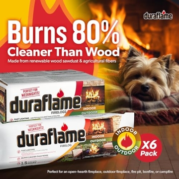 Duraflame 12-Pack Fire Logs for Cozy Gatherings