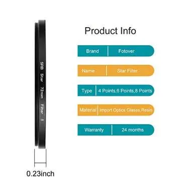 49mm Star Filters for Stunning Starburst Effects in Photography