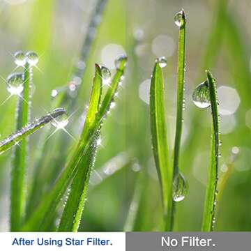 49mm Star Filters for Stunning Starburst Effects in Photography
