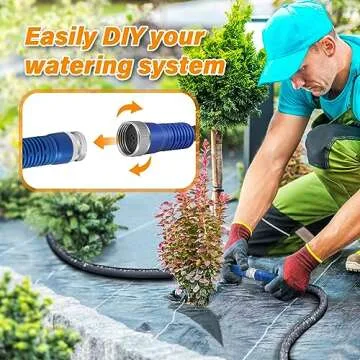Winisok 100FT Soaker Hose - Heavy Duty Water-Saving Solution