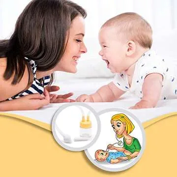 Baby Nasal Aspirator - Safe & Easy Mucus Remover for Infants