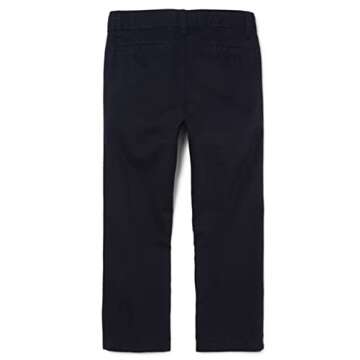 Boys' Stretch Chino Pants 4-Pack - Classic Style and Comfort