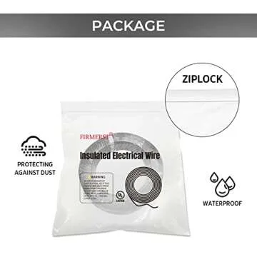 FIRMERST 18 AWG Tinned Copper Wire 66 Feet - Durable Insulation