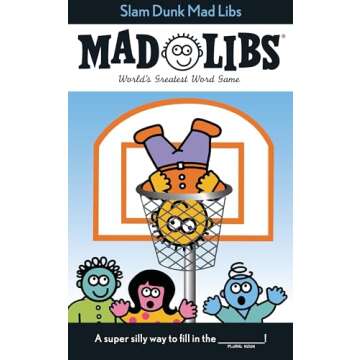 Slam Dunk Mad Libs Fun Word Game for Kids and Families