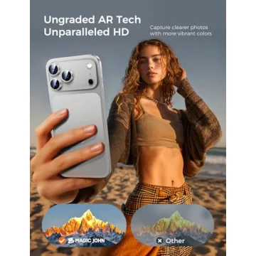 MAGIC JOHN iPhone 17 Pro Max/17 Pro Camera Lens Protector