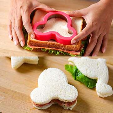 Fun Sandwich Cutters Set for Picky Eaters - 24 Shapes