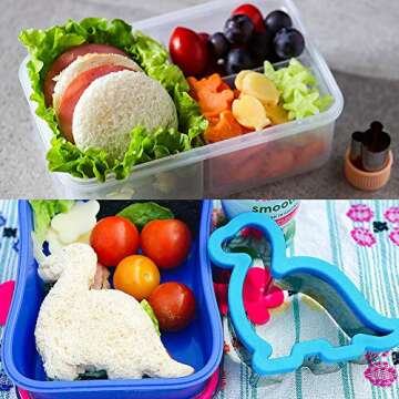 Fun Sandwich Cutters Set for Picky Eaters - 24 Shapes