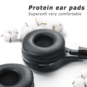 KOBANOICA Infrared Headphones for Car DVD,Universal 2 Channel IR Headphones, On-Ear Car Headphones Wireless (2 Pack)