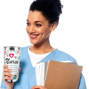 Insulated Nurse Tumbler - Ideal Gift for Healthcare Workers