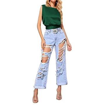 Elegant LYANER Satin Boat Neck Crop Top for Women