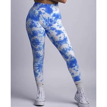 AUROLA Dream Tie Dye Workout Leggings for Women