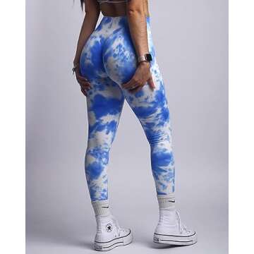 AUROLA Dream Tie Dye Workout Leggings for Women