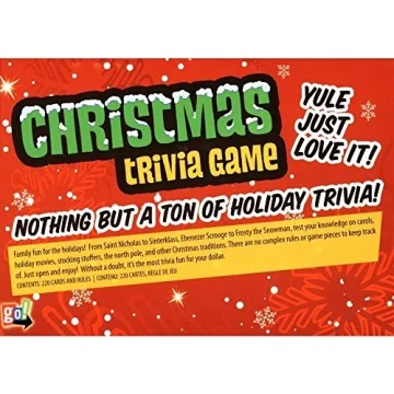 Christmas Trivia Game - Fun Holiday Questions Game Featuring 1200 Trivia Questions - Ages 12+