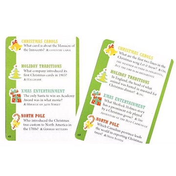 Christmas Trivia Game - Fun Holiday Questions Game Featuring 1200 Trivia Questions - Ages 12+