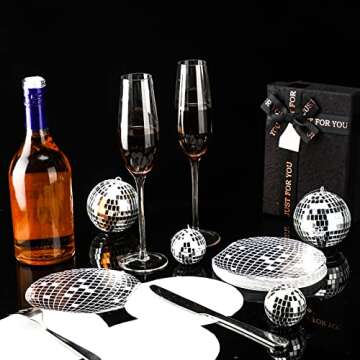 Colarr 100 Pcs Disco Napkins Disco Ball Napkins Disposable Cocktail Napkins 70s 80s 90s Party Supplies Party Napkins Paper Napkins for Engagement Birthday Graduation Baby Shower, Silver