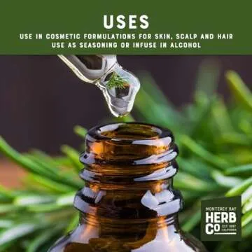 Monterey Bay Organic Rosemary Leaves for Flavorful Cooking